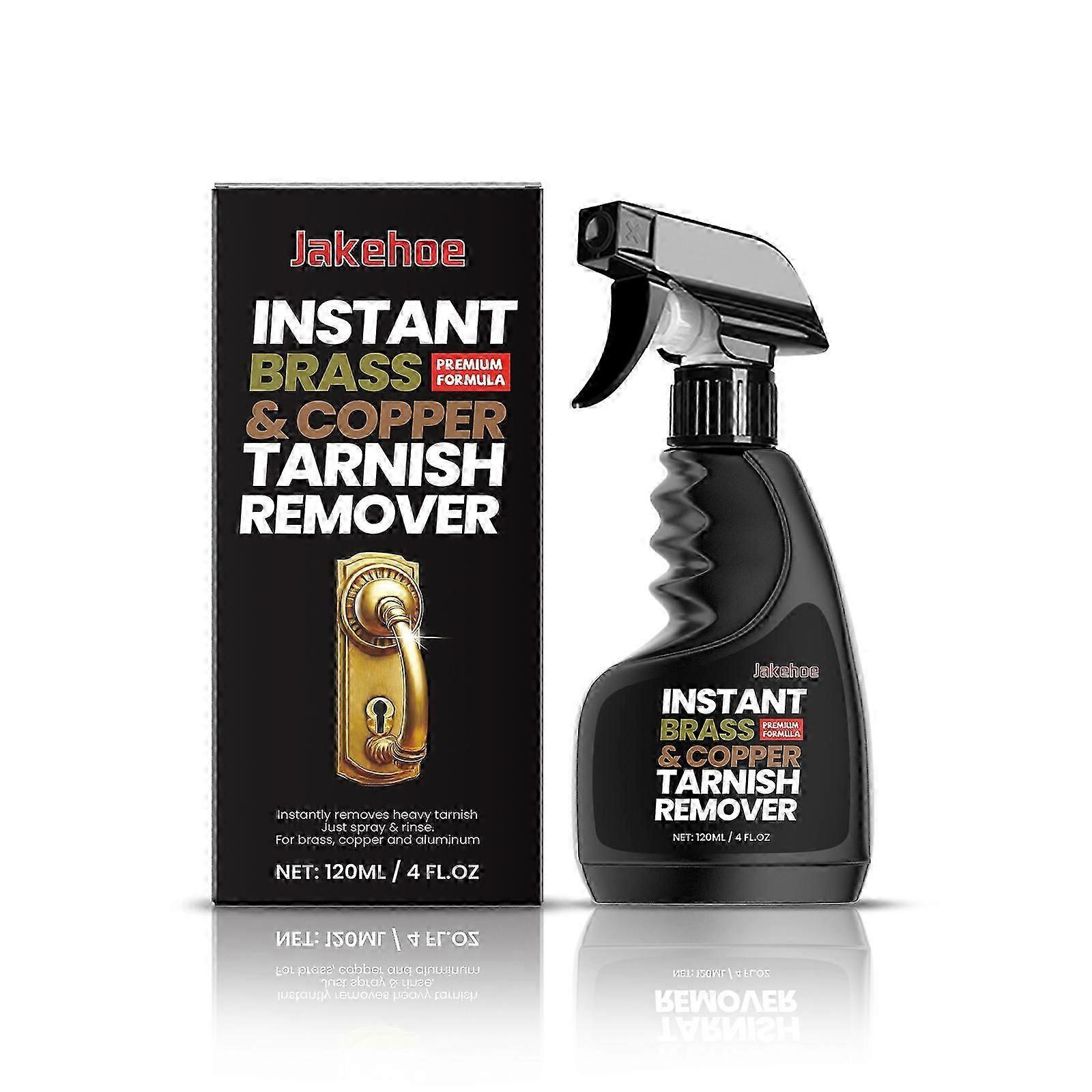 Jakehoe Brass Cleaner, Rust Remover, Removes Rust And Water Stains, Protects The Luster Of Brass Without Damaging The Surface