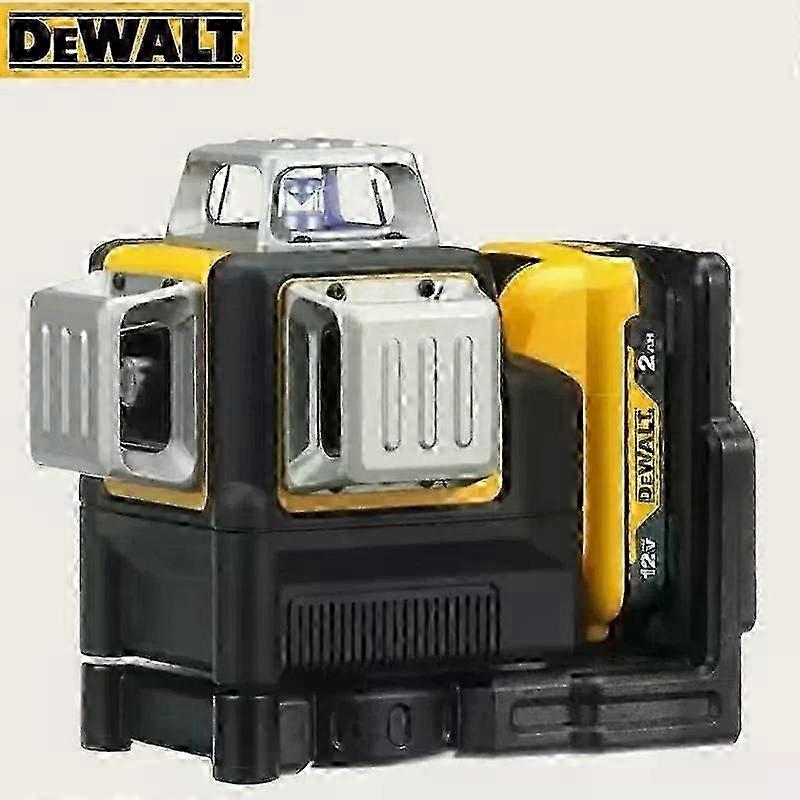 Dewalt DW089LG 12v 12 Line Laser Level Unit 3 Sides*360 Degree Vertical Self Levelling Green Professional Laser Level