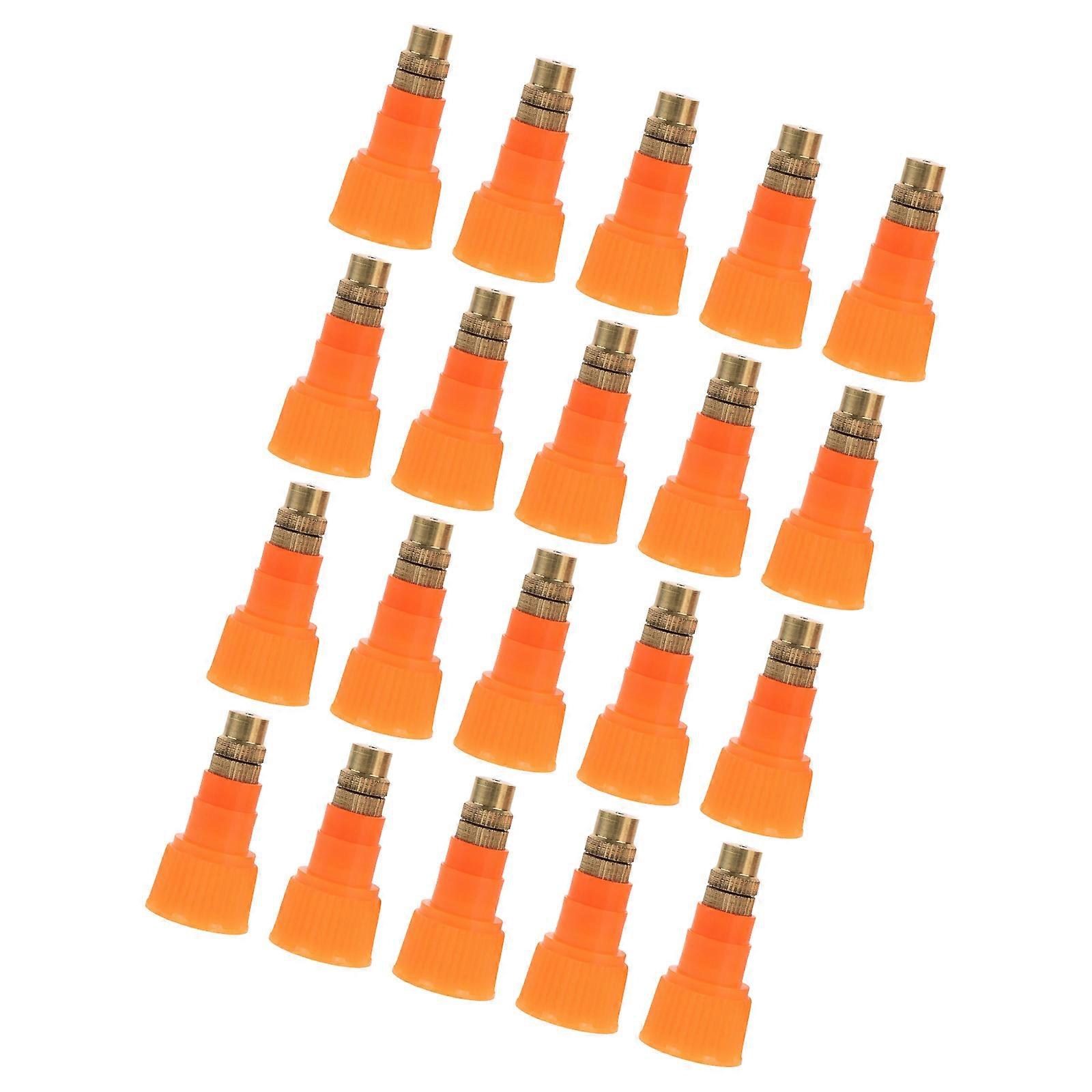 10pack Garden Watering Nozzles Compatibility with 2.0 3.0L Bottles Quickly Change Durability Irrigation Accessory Multicolor