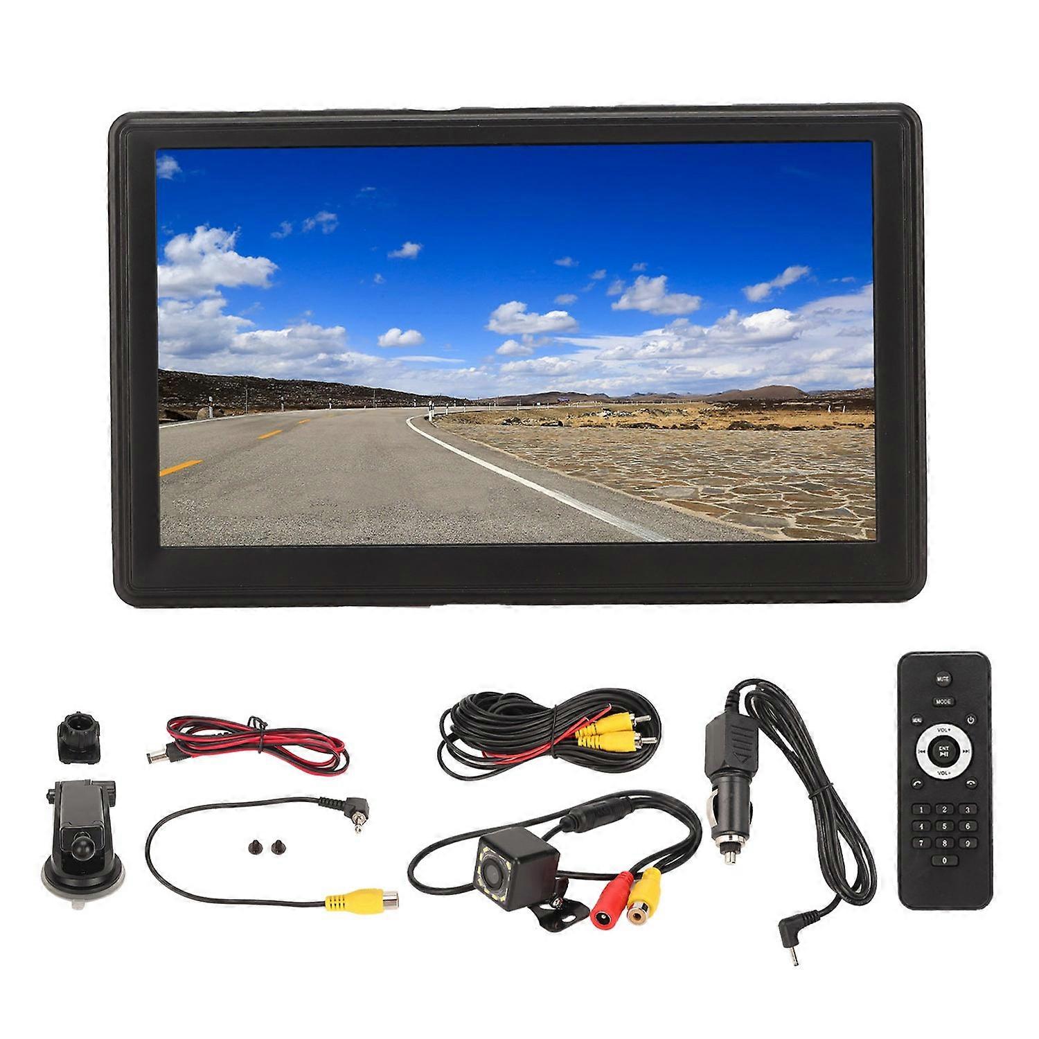 Car MP5 Player 7in Touch Screen Bluetooth Car Stereo with 12 LED Backup Camera for Android