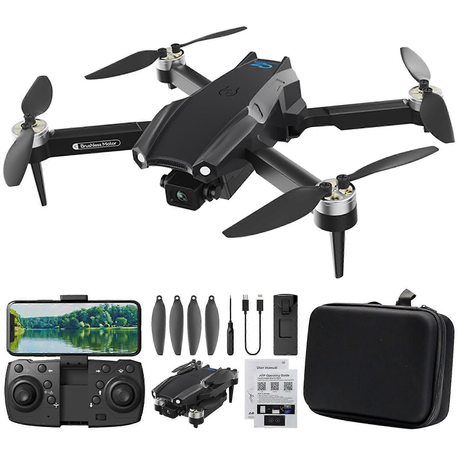 Cyber Monday 2024: Viflosae Brushless Motor Drone with 1080P Camera, WiFi FPV, Altitude Hold, Obstacle Avoidance, compatible with gifts for kids