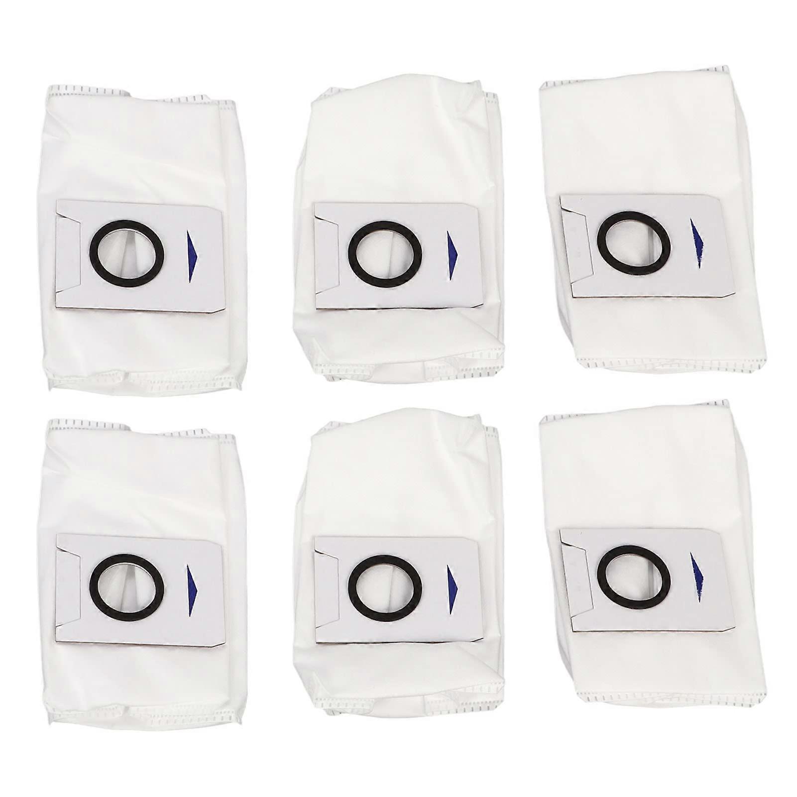 Vacuum Cleaner Dust Bags Set of 6 with Efficient Fiber Air Filter for Particulate Cleaning