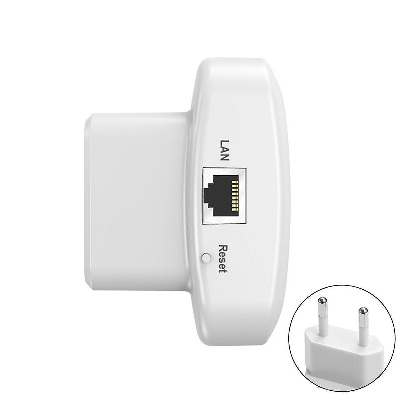 WirelessWiFiRepeater 300Mbps WiFi ExtenderAmplifierBooster Router 802.11N WPSLong RangesWiFiRepeater Weiß