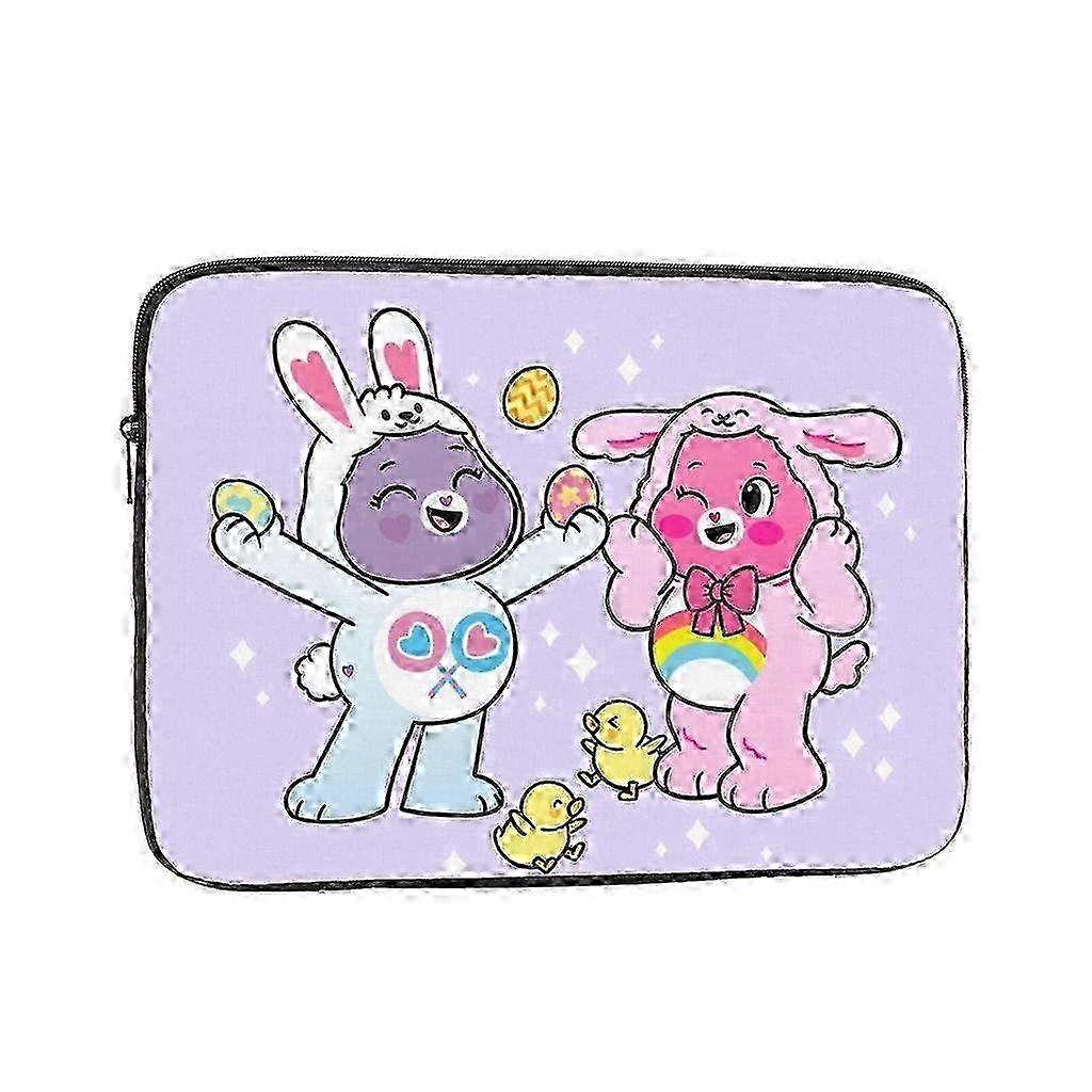 حقيبة كمبيوتر محمول Care Bears مقاس 10-17 بوصة حقيبة كمبيوتر محمول محمولة واقية WCQ2871