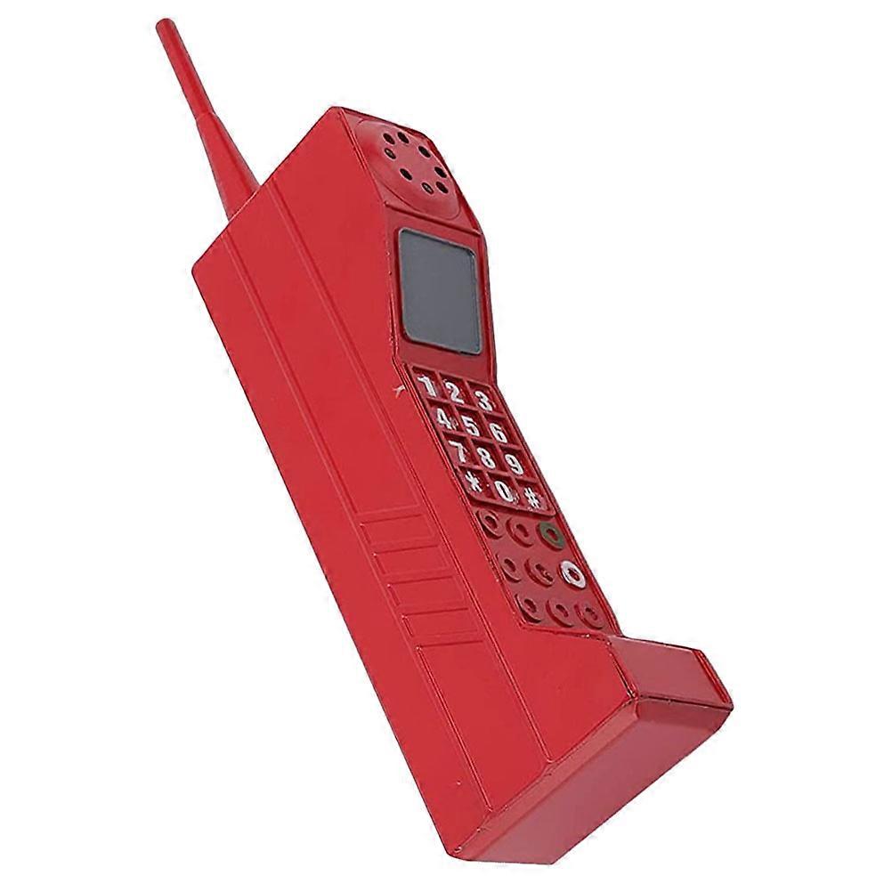 Iron Mobile Phone Model for Decorative Retro Display 3Pcs Pack