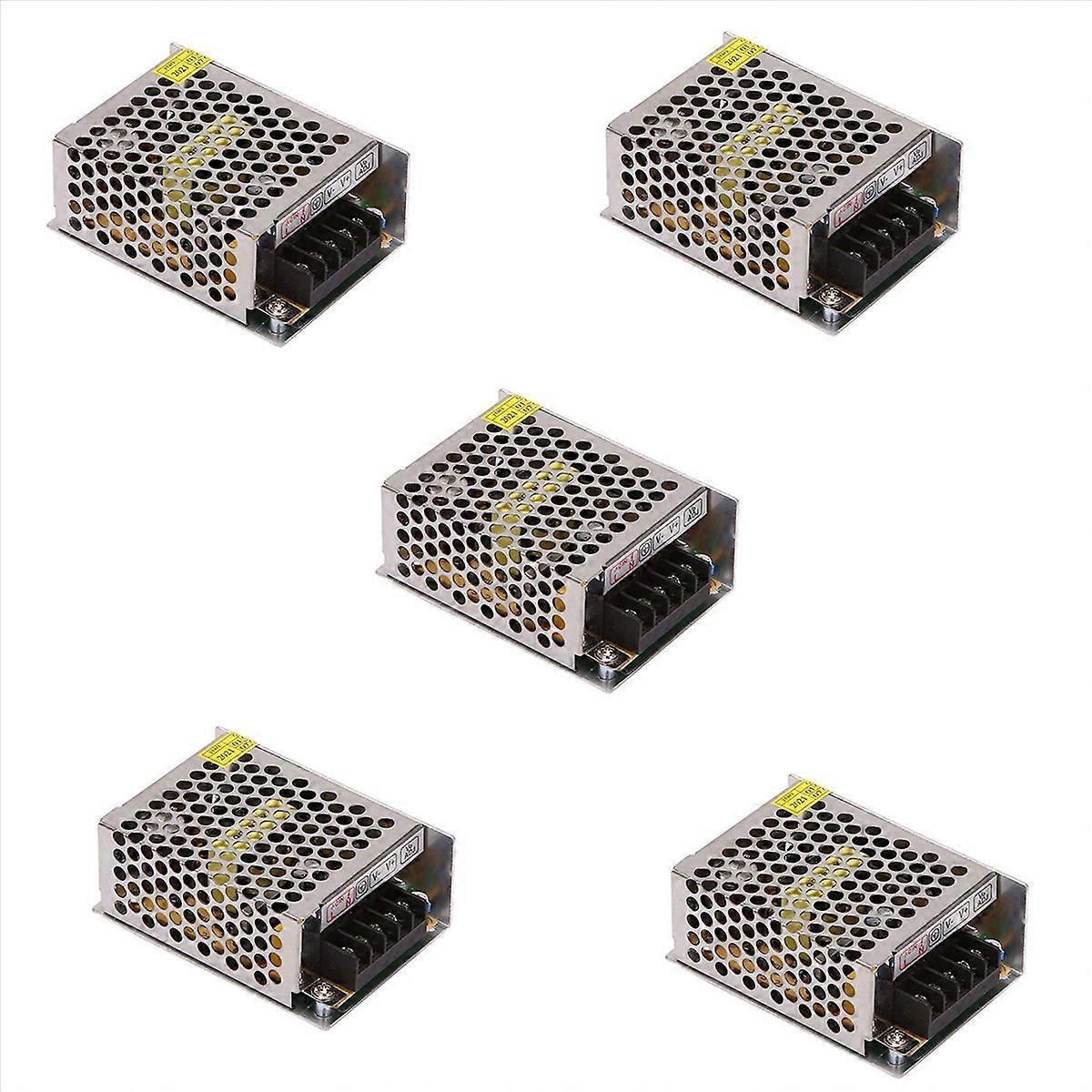 5X 24V 1A Switch Power Supply LED Transformer 25W LED Strip Switch Driver for CCTV LED Strip