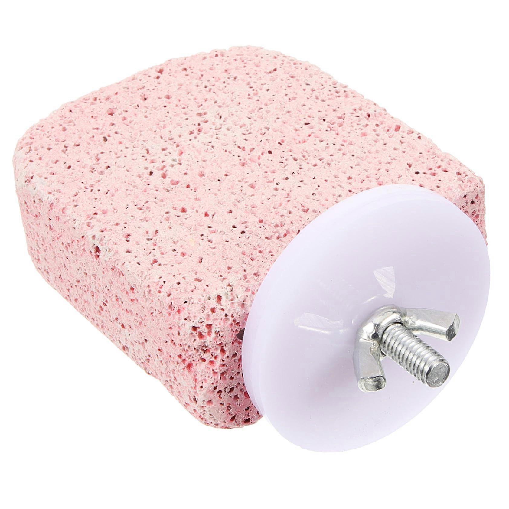 Parrot Perch Stand with Paw Grinding Rod for Small Birds, WearResistant Platform for Parakeets and Cockatiels Exercise and Rest