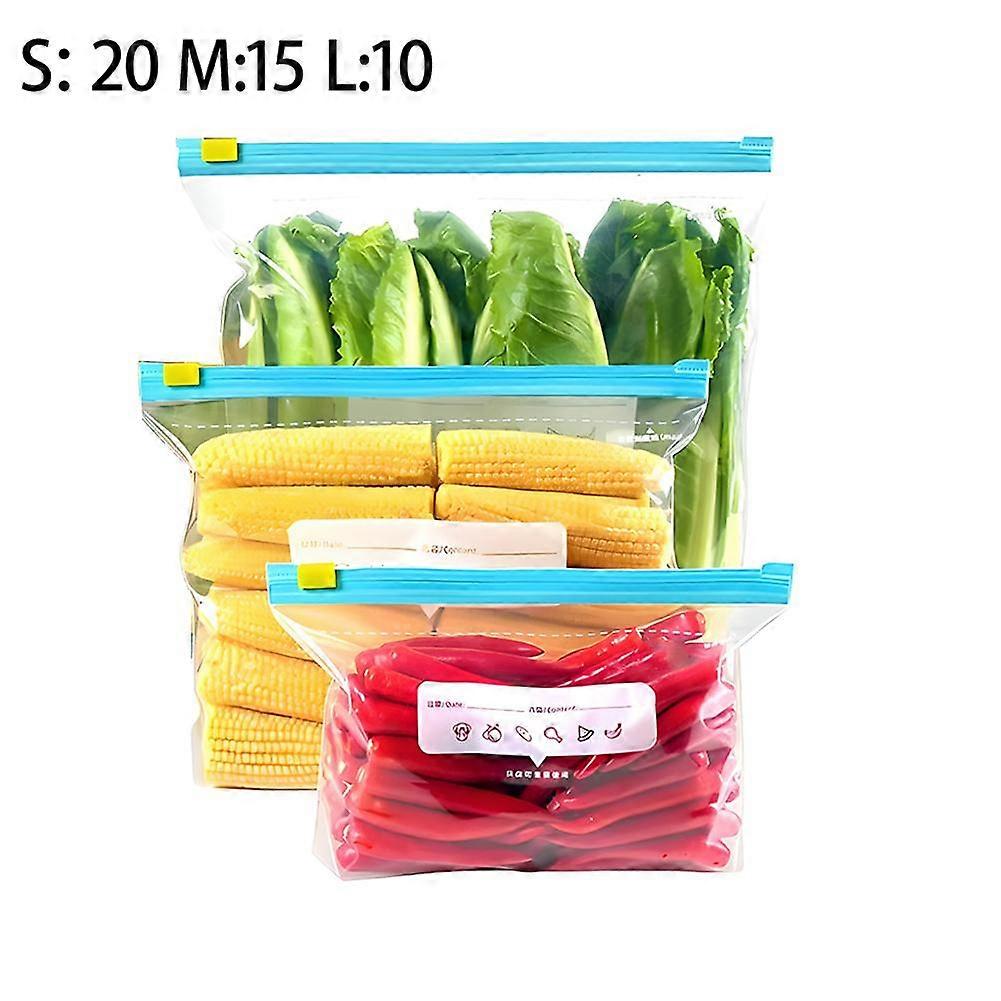 Medium Zipper Storage Bags  Reusable Organization Pouches