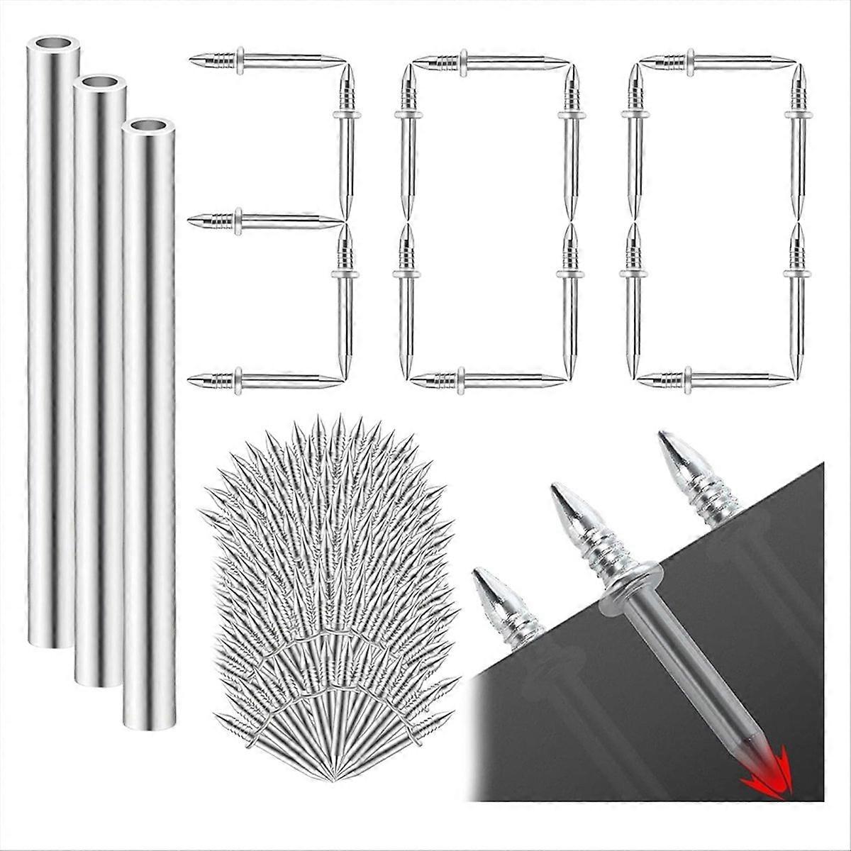 300Pcs Hardware Carbon Steel Nails for Seamless Installation