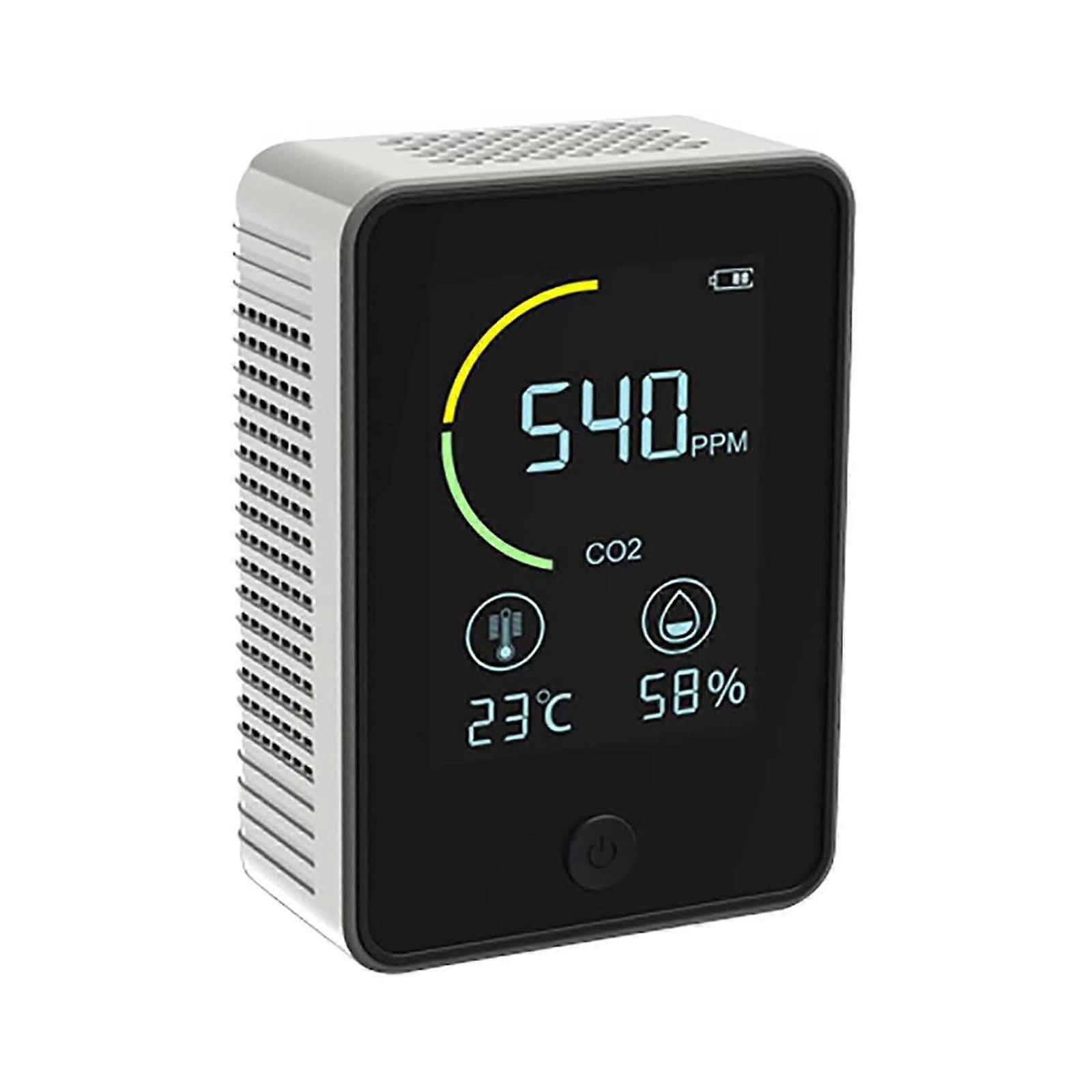 AIEOTT CO2- Meter LCD Backlight Indoor Carbon Dioxide CO2- Concentration Detector