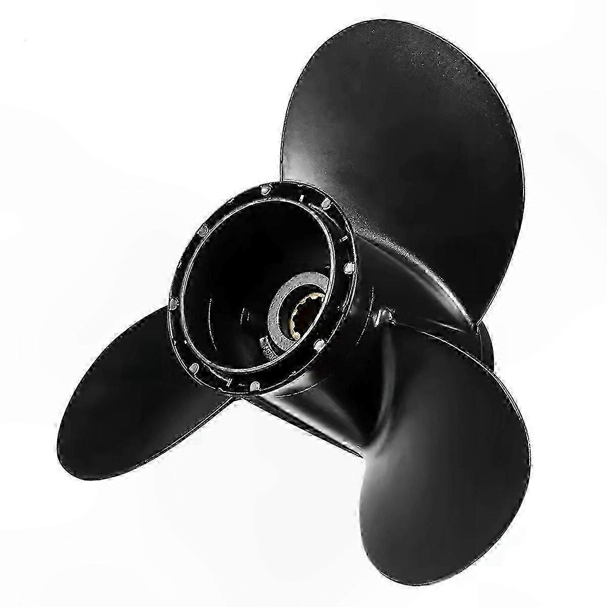 10 1/4 X 11 Outboard Propeller for 20-30HP Boats, 10 Spline Teeth, R Rotation, Compatible with 58100-96420-019 Model Edition 1128