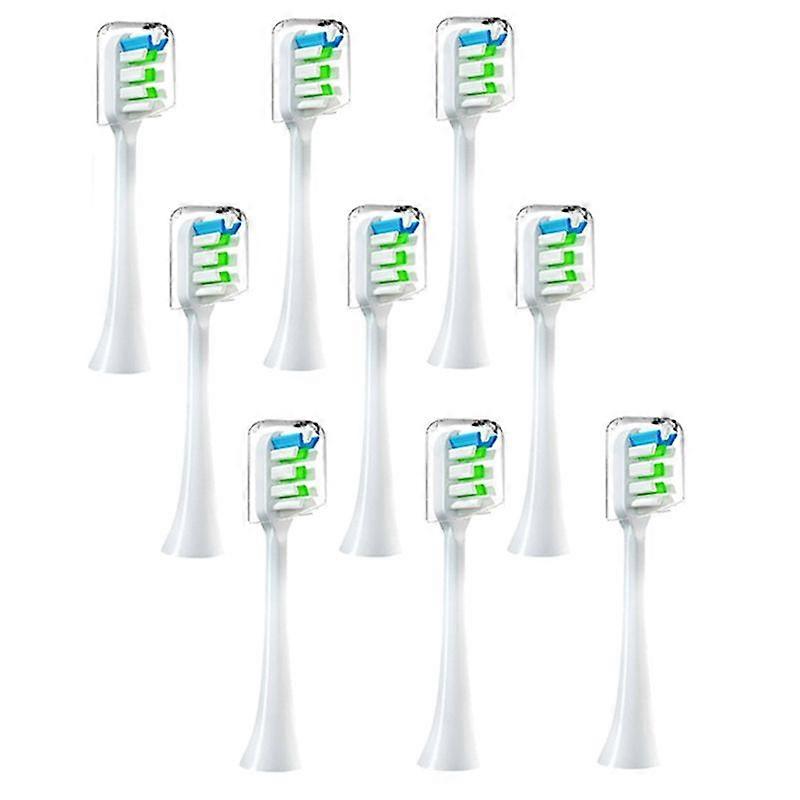 9PCS Brush Heads for V1 V2 X3 X3U X5 D2 D3 SOOCARE Electric, B
