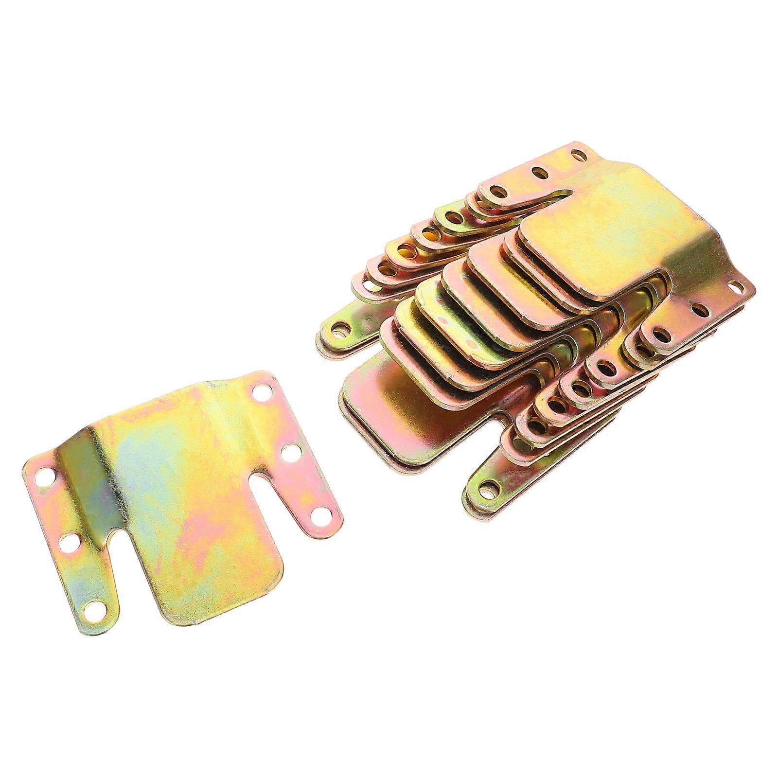 Sofa Connection Clips Sectional Couch Connectors for 30Pcs Golden Hardware