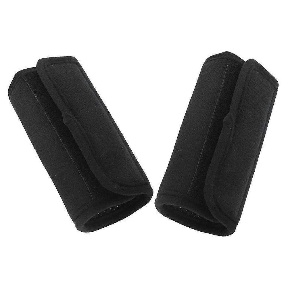Walker Handle Grip Pads Black Elderly Gripper Covers for Outdoor Use