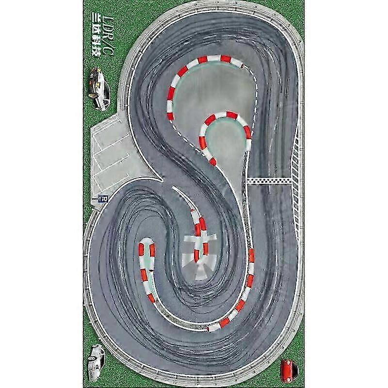 LDRC A86 A86P 1802 1/18 1/24 Drift RC Car Parts 2X3.5m Race Track Map Table Scene Mat Vehicles Model