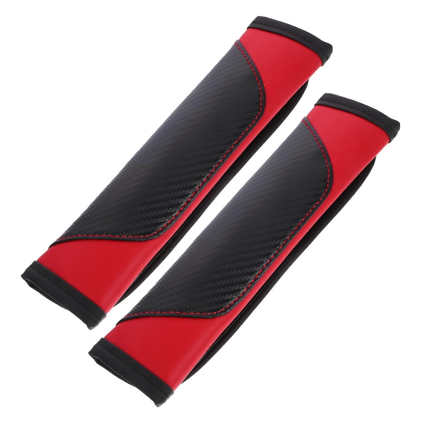 Car Seat Belt Covers with Soft Shoulder Padding, Fade and Scratch Resistant, Universal Fit for Adults