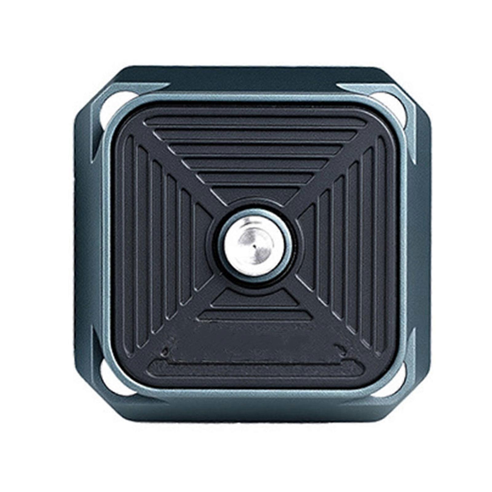 Compactly Quick Release Mount Plate Featuring AntiSlip Mechanism Wide Compatibility for Enhanced Cameras Security Multicolor