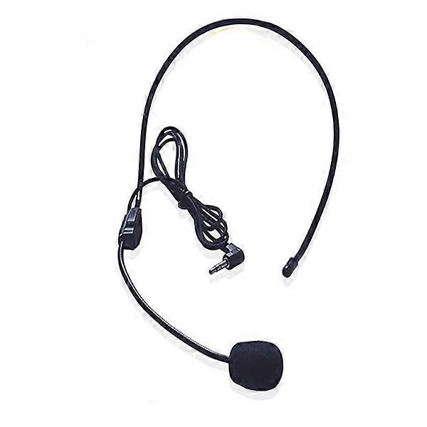 Headset Microphone for Voice Amplifier Loudspeaker 3Pcs Portable Wired