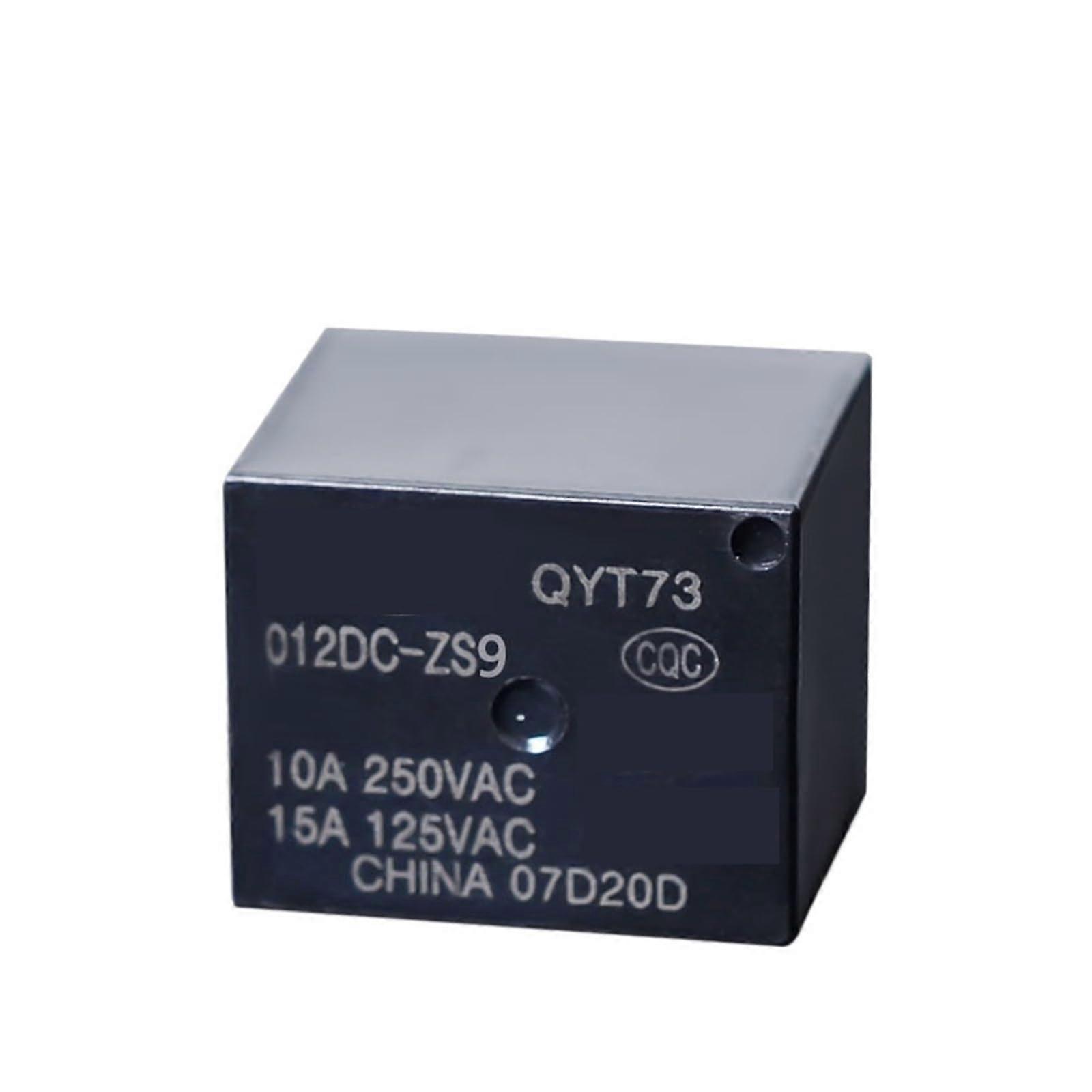Electromagnetic Relay T73 5 Pin Normally Open Quick Switching Wide Voltage 5V 12V 24V Durable