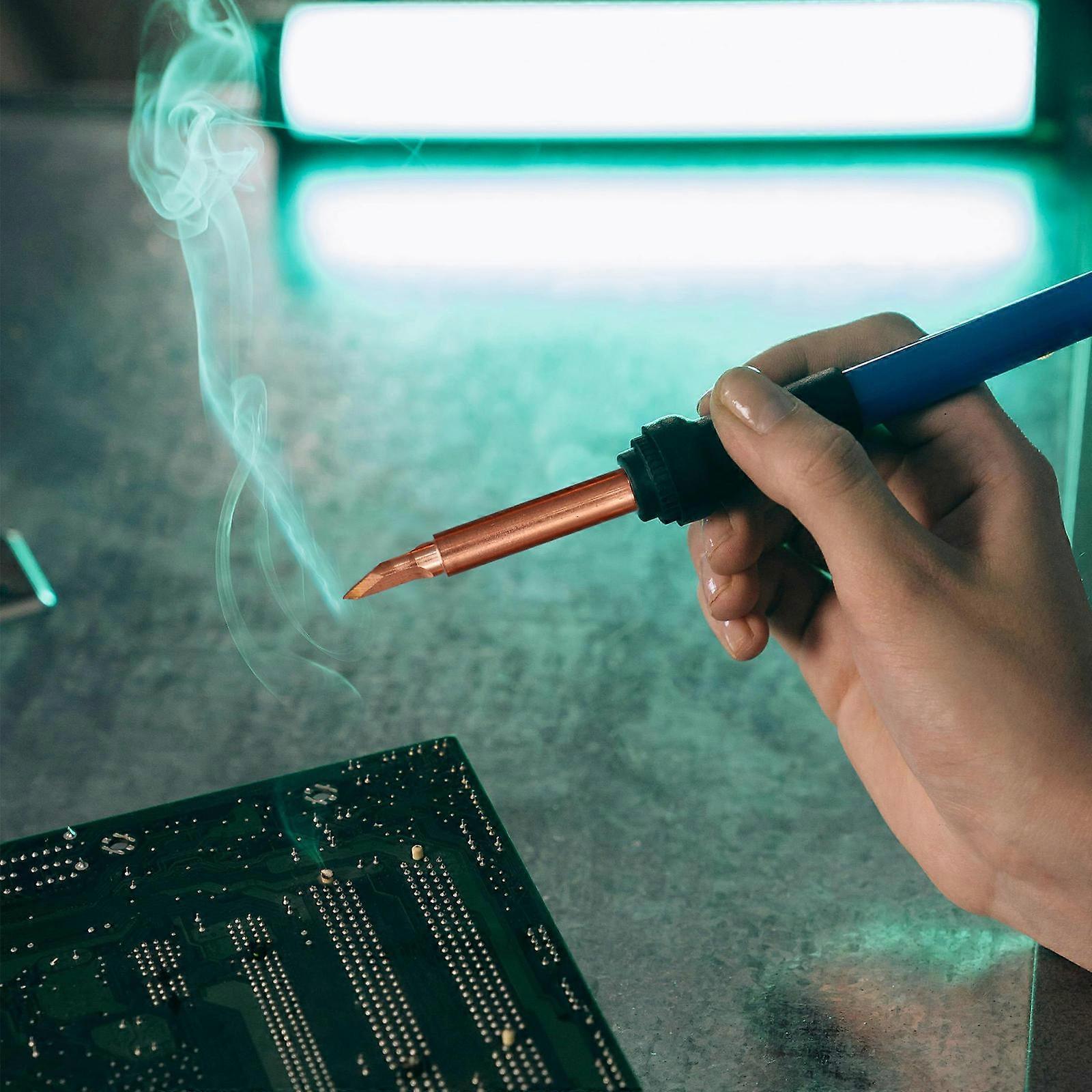 Copper Soldering Iron Tips Set for Soldering 5Pcs Replacement Welding Tips