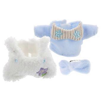 Conjunto de 1 peça adorável de roupa de pelúcia para decoração, incluindo pijama estiloso.