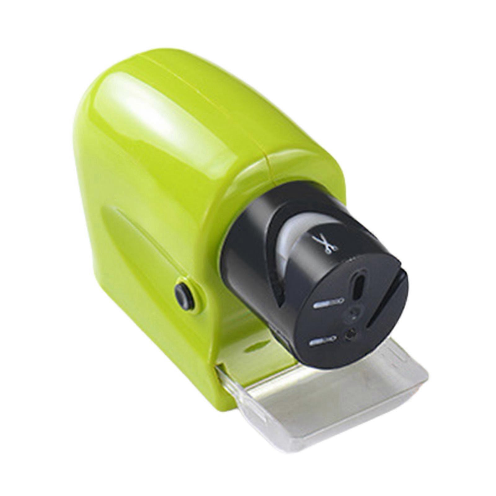 Rapid Electric Sharpener Permanent ABS Mixture Mill For Kitchen Cook Equipment Wrenches Maintenance Multicolor