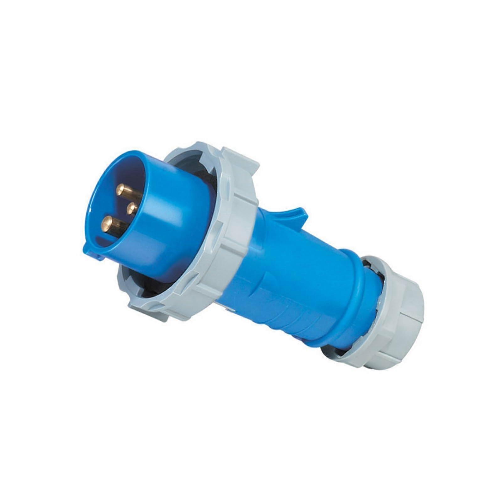 SP29032A 3Core Waterproof Power Plug Flame Retardant Industrial Connector Dustproof Design