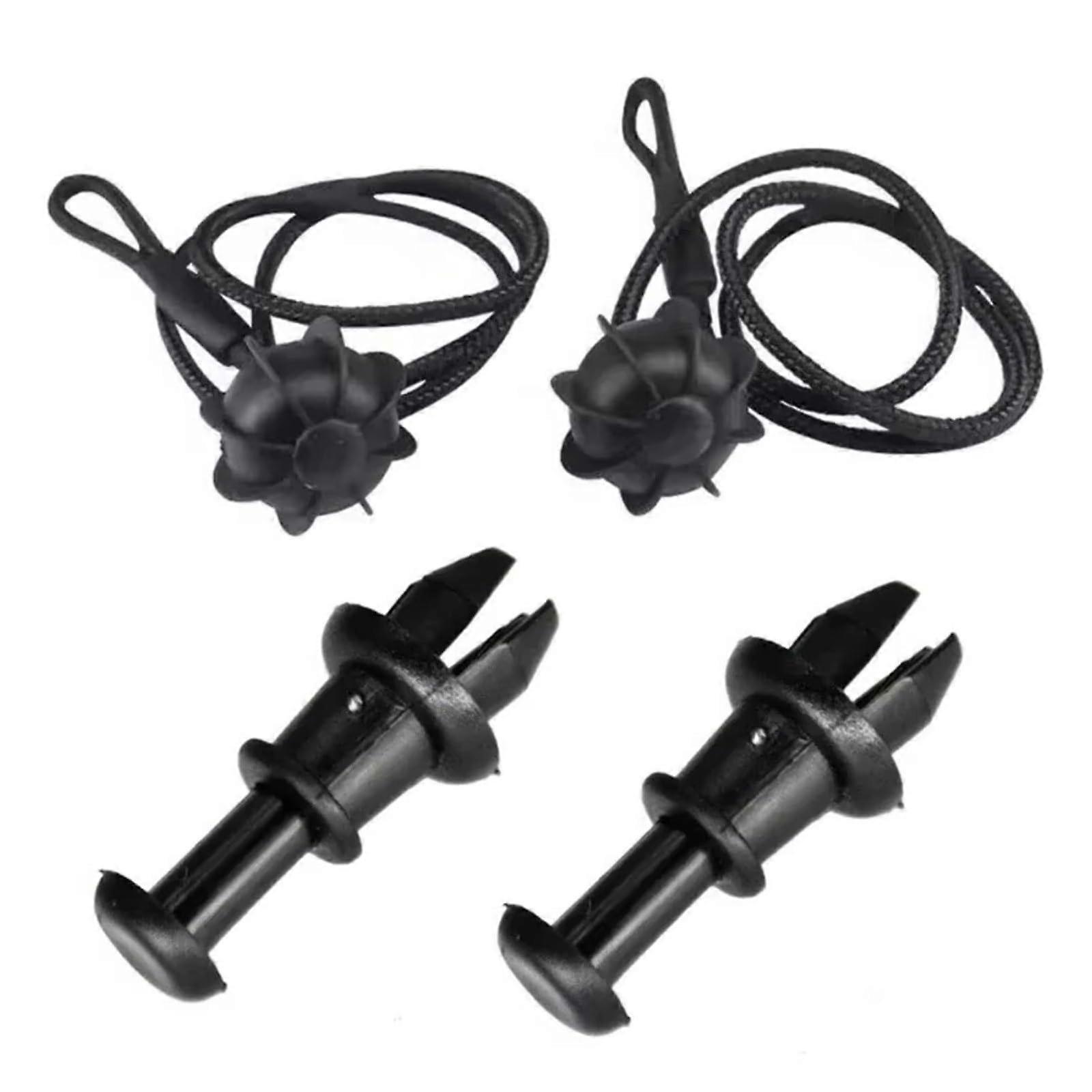 Car Parcel Shelf Strap Replacement for Seat Ibiza 6J with Rear Trunk Cargo String Clips