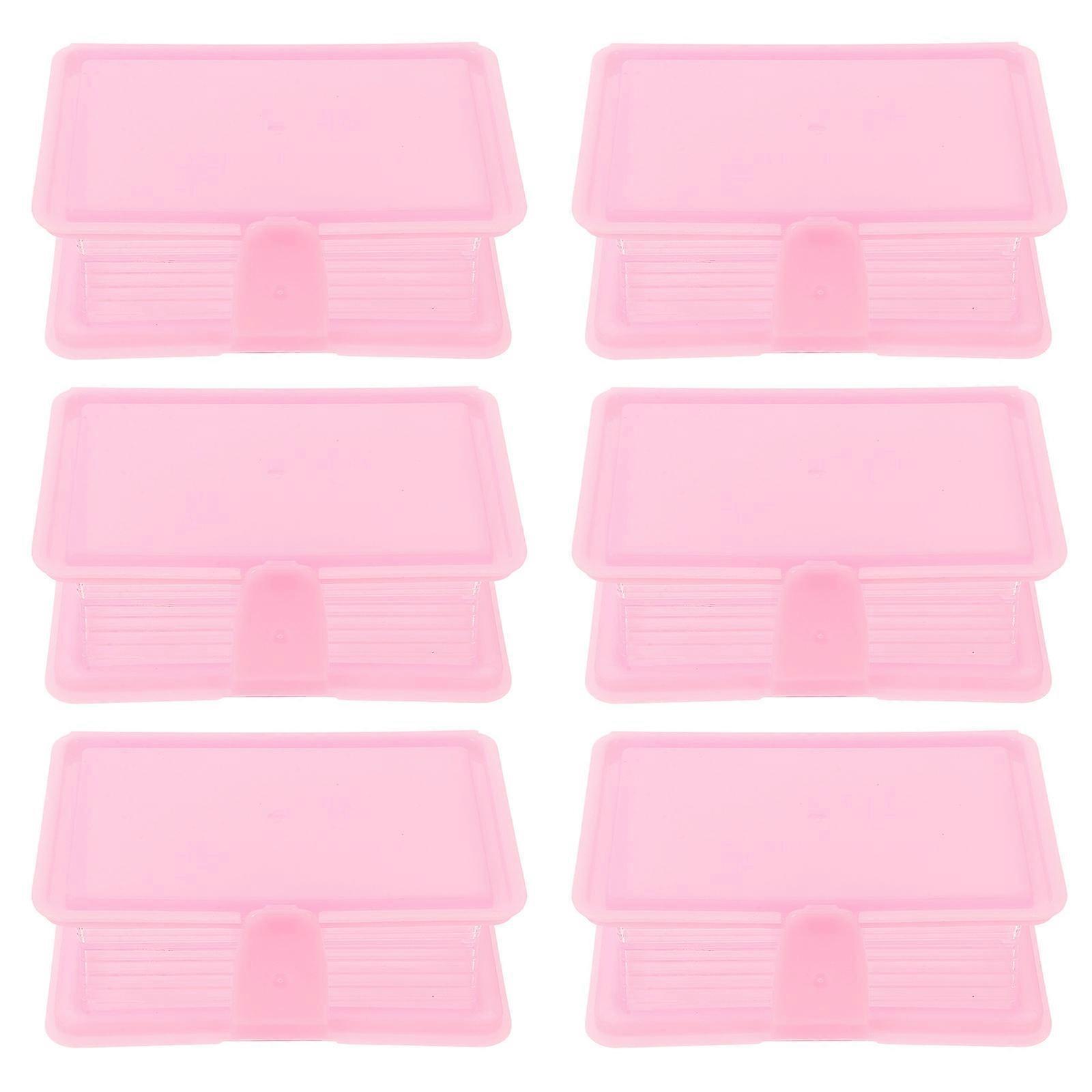 Pink Candy Box for Storing 12Pcs Special Shaped Candy Cases with Durable Material