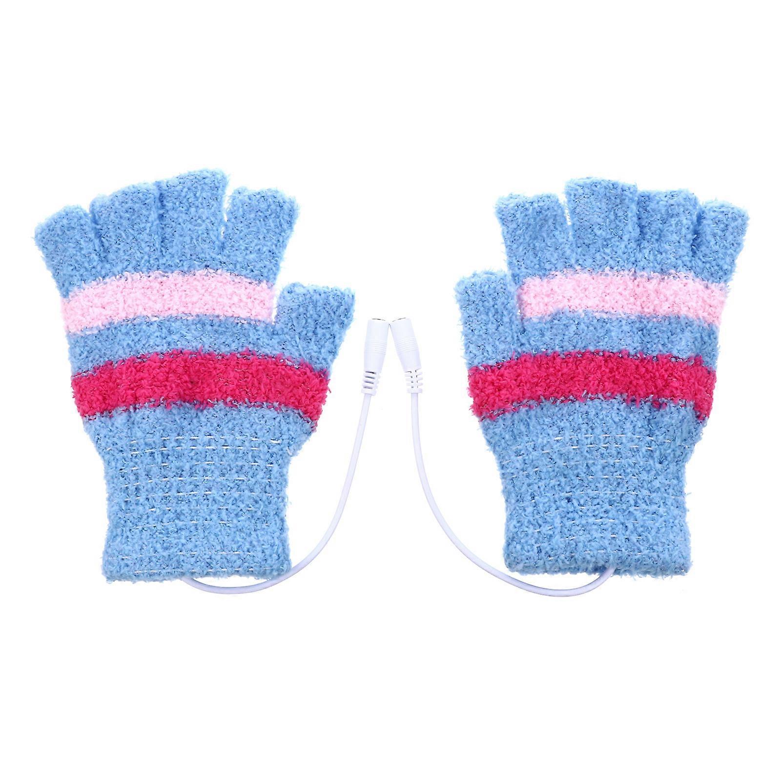 Mens Fingerless Gloves Heating Technology 3-6V Voltage 40 Degrees Heating Temperature 1Pair