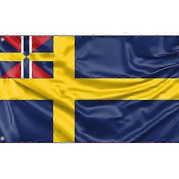 Swedish Civil Ensign Flag Pattern 512