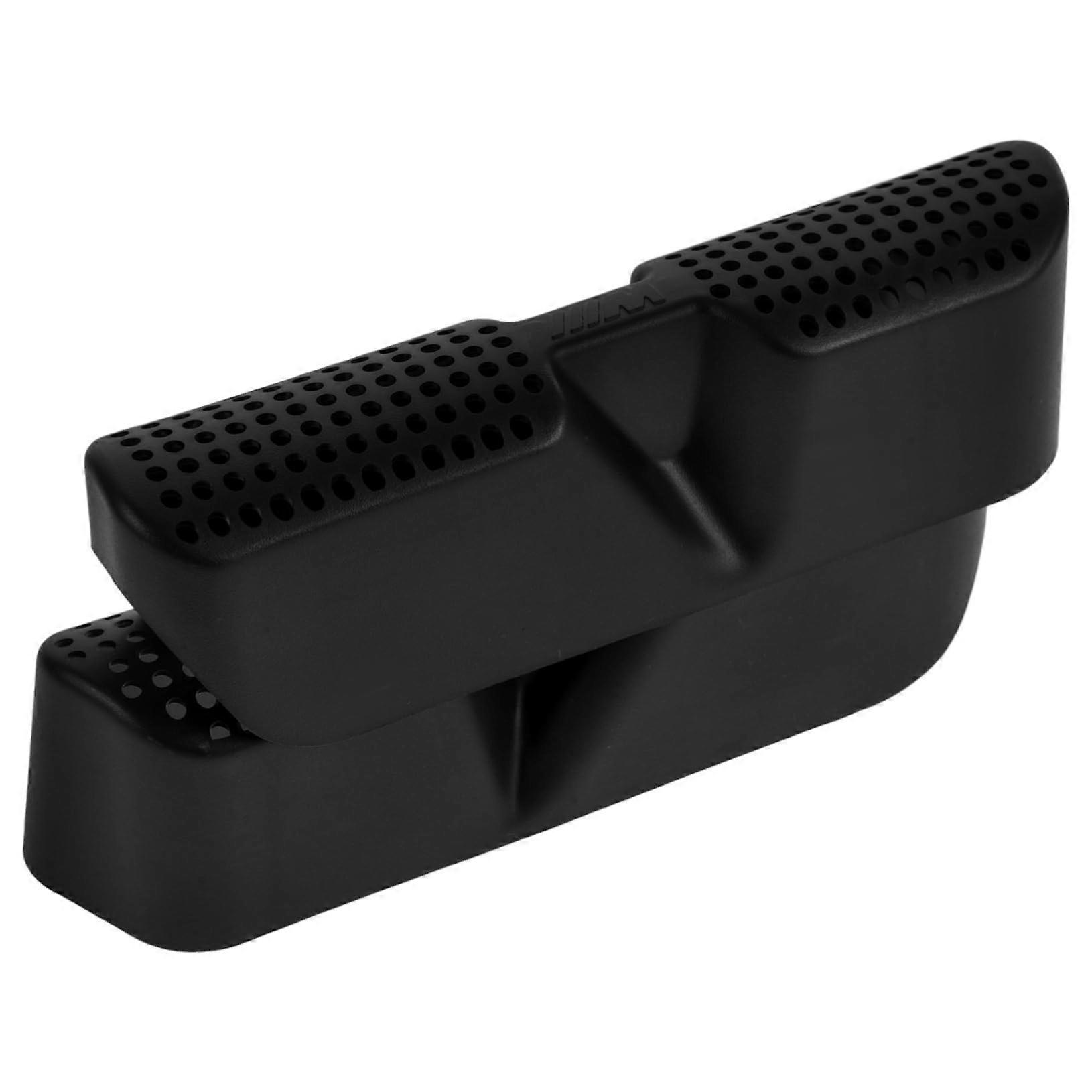 Car Under Seat Vent Cover Pair, ABS Mesh Air Vent Protector, Debris Blocking, Easy Install