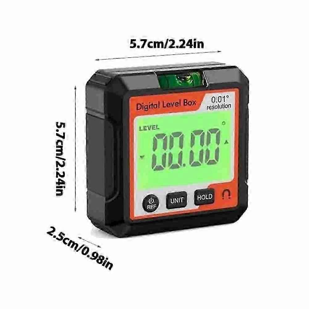 Sakerplus Magnetic Digital Inclinometer, High-precision Angle Ruler