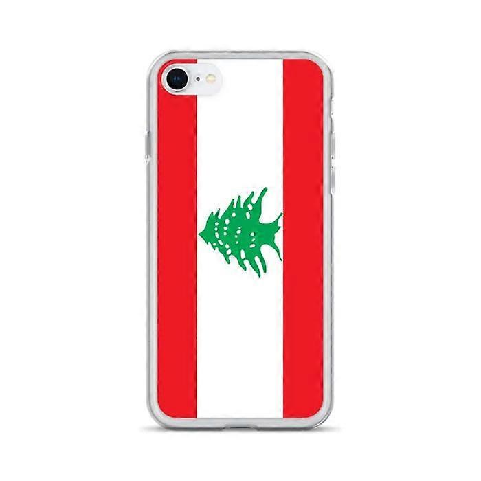 Phone Case – Lebanon Flag – Compatible with iPhone 6 – Soft Case – Durable and Shockproof - Silicone - Pixelforma