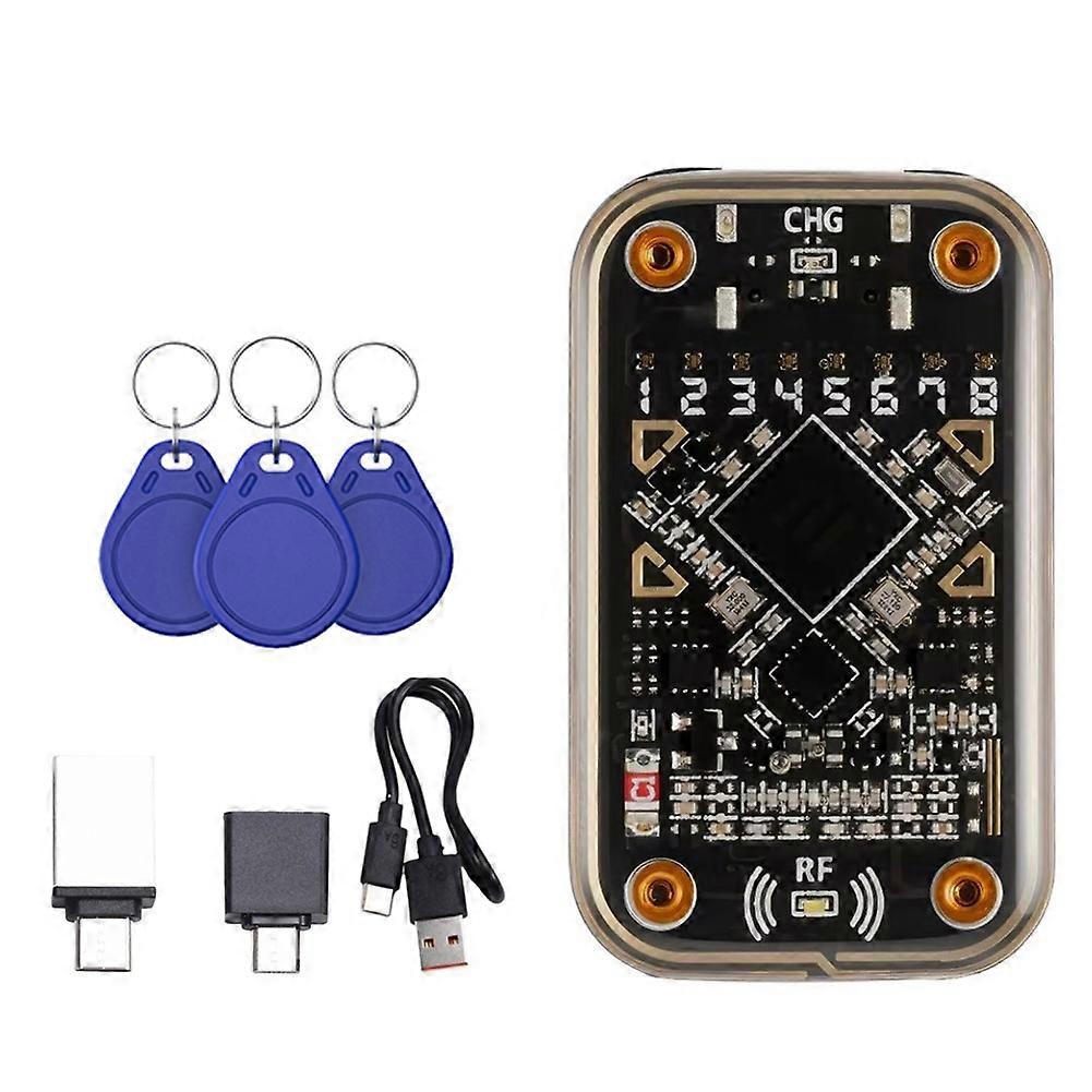 RFID Smart Chip Reader + 3xUID Keychain compatível com NFC Read Writer