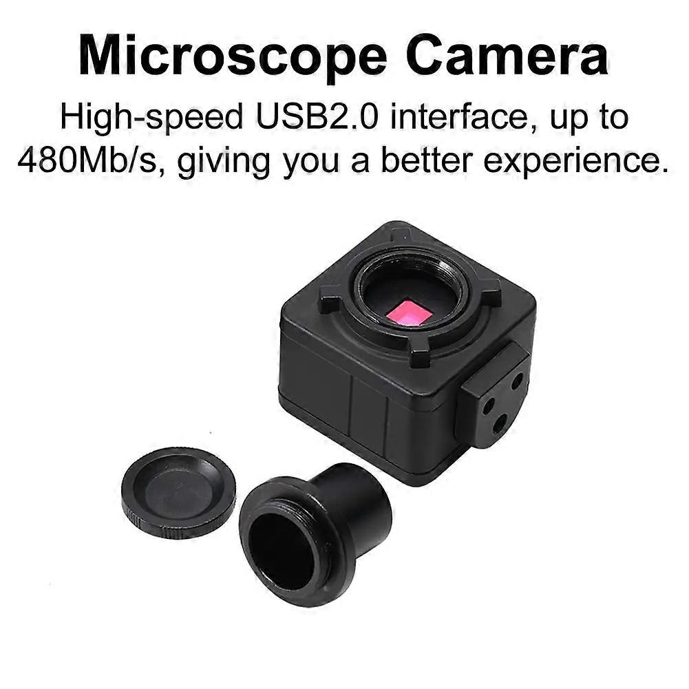 5MP Cmos Microscope USB Camera Digital Electronic Eyepiece Free Driver High Resolution Microscope Industrial Camera