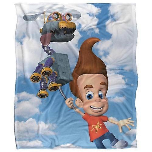 Jimmy Neutron Silky Helicopter Supersoft Blanket