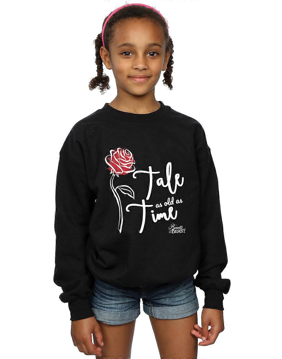 Cuento de niñas Disney tan antiguo como sudadera rosa