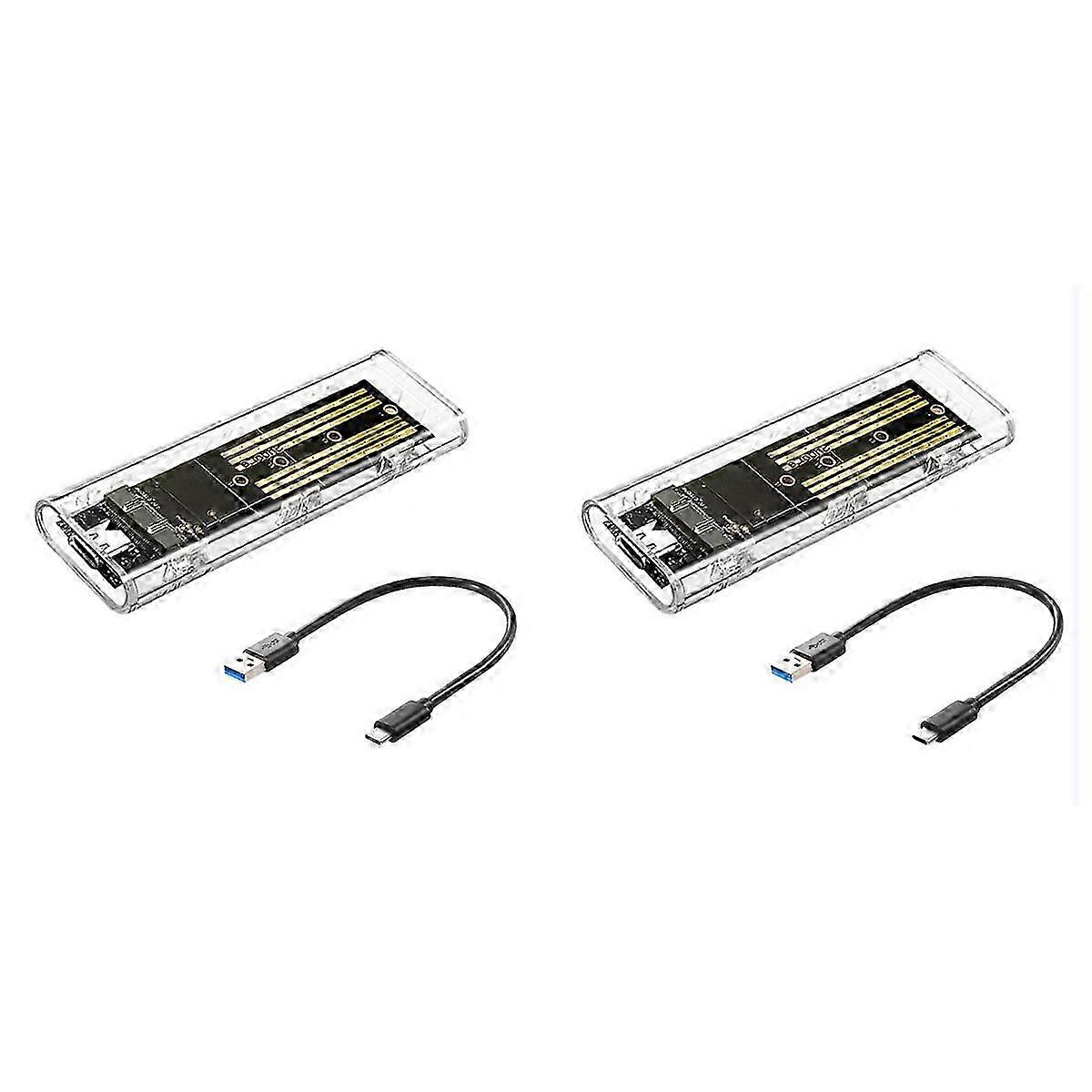 M2 SSD Case M.2 NVME SSD Enclosure Portable