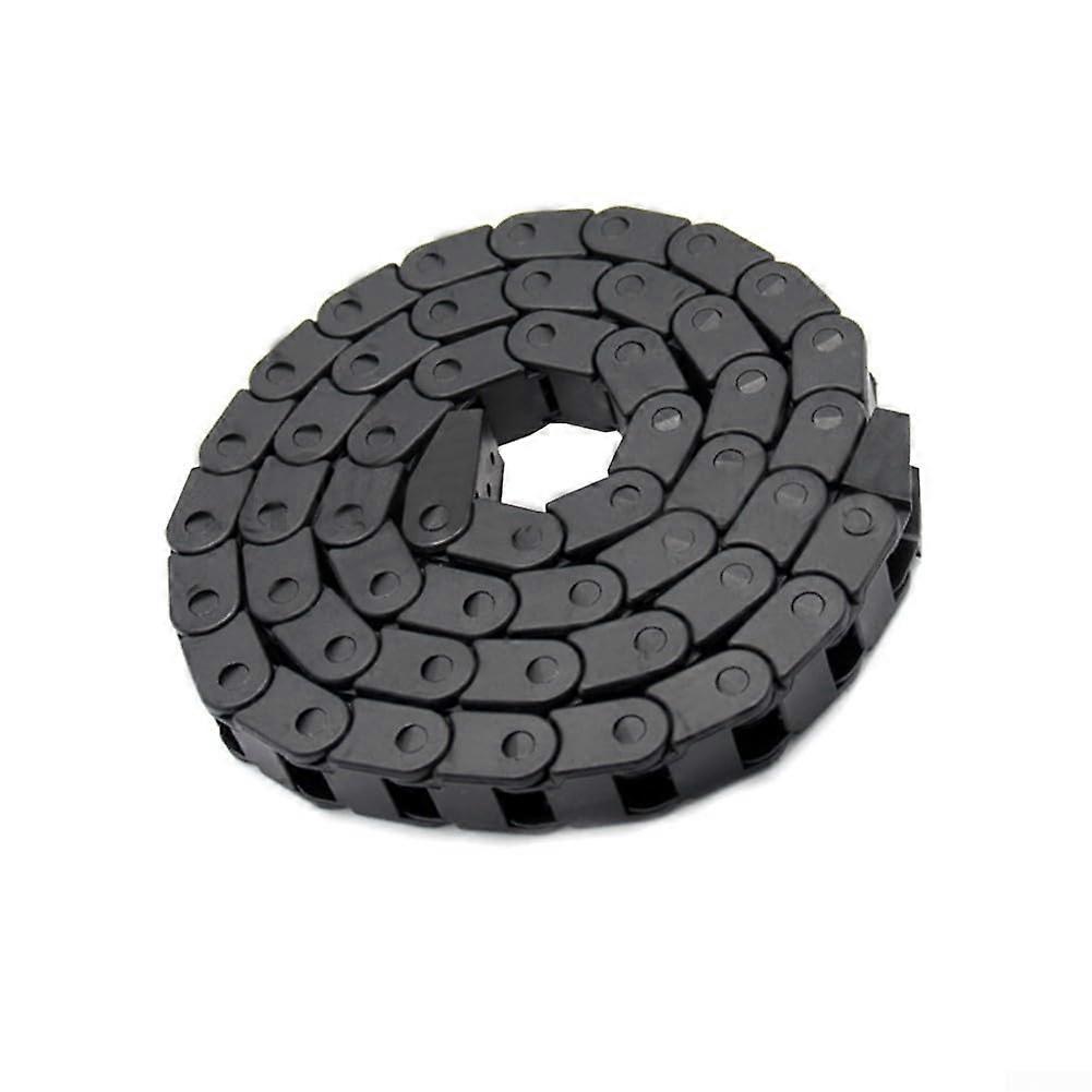 1 Meter Nylon Cable Drag Chain 10x10 Flexible Carrier for Smooth Cable Management CNC 3D Printer