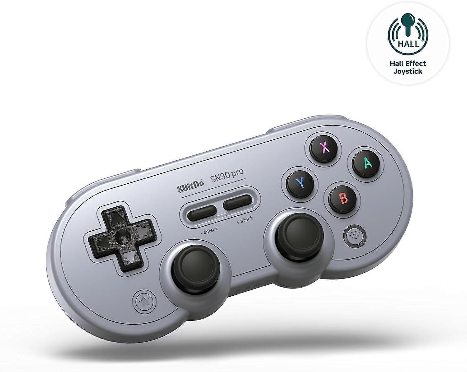 8BitDo SN30 Pro Bluetooth Controller For Switch PC & Android (Grey)