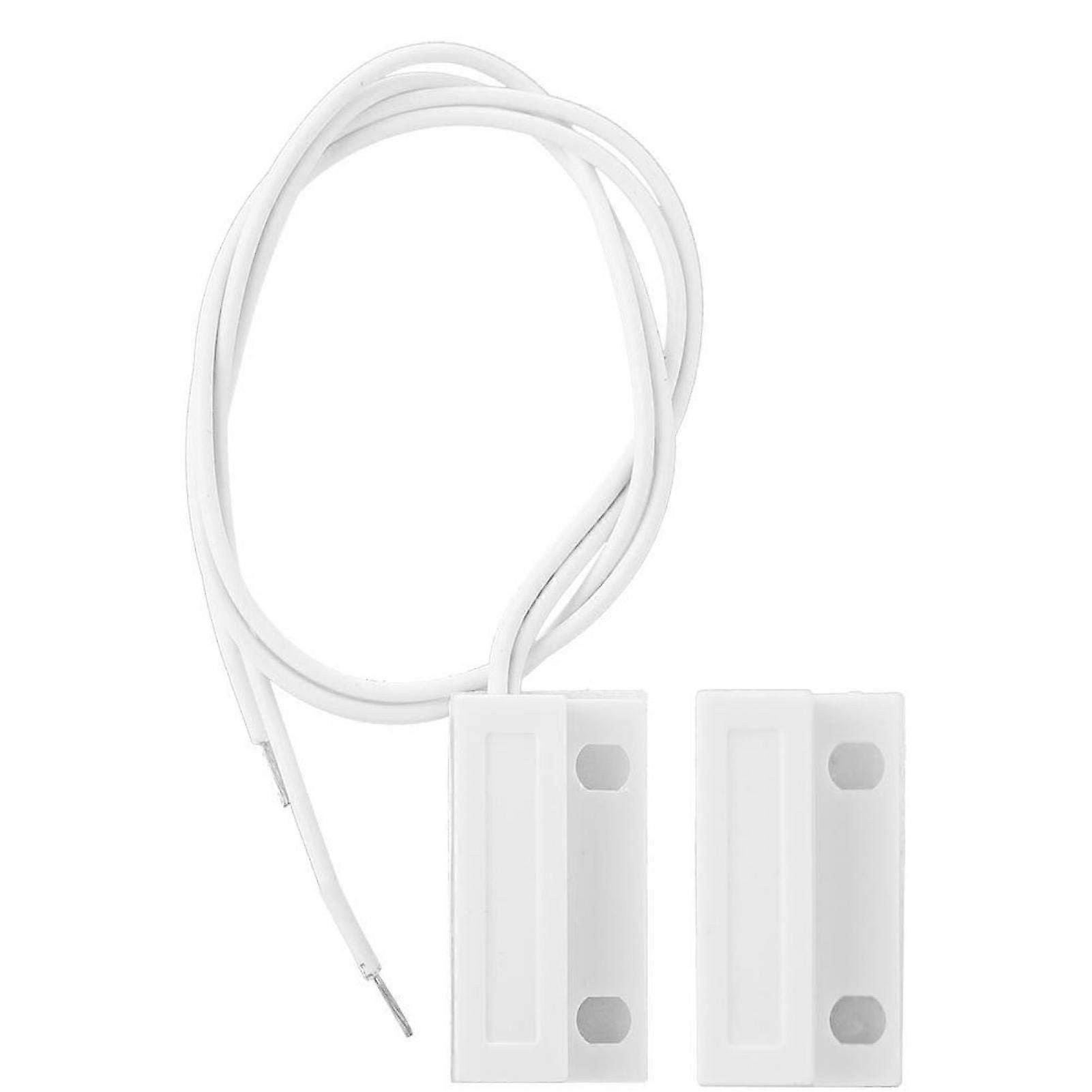Wired Window Alarm Sensor NC NO Magnetic Door Sensor with  Sensitivity for Home Security