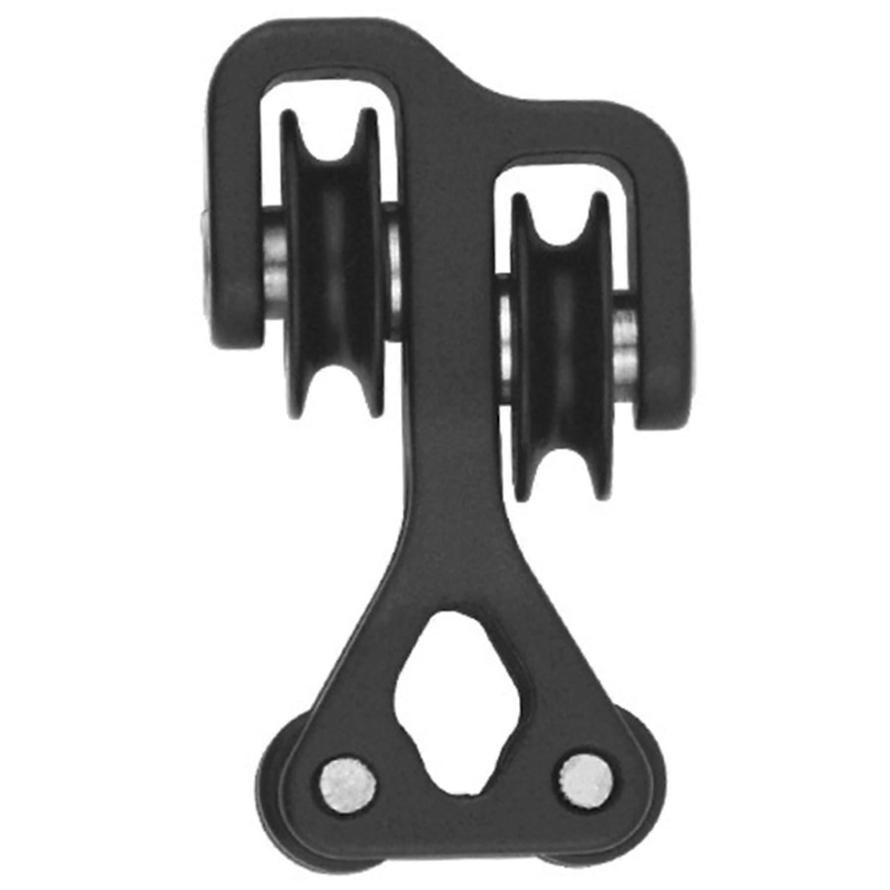 Compound Bow Cable Slide Aluminum Alloy 1.8x1.0x0.7 Inch String Stop for Improved Accuracy