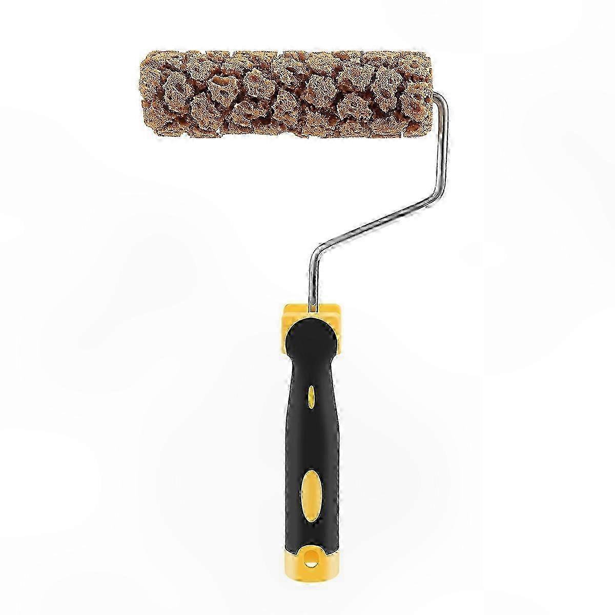 Textured Paint Roller Brush with Seaweed Pattern compatible with Wallpaper Application