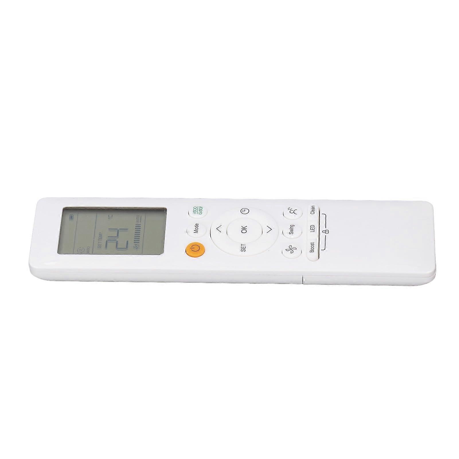 Universal Air Conditioner Remote Control RG10ABGEF, Wide Compatibility, Quick Battery Setup, Durable ABS