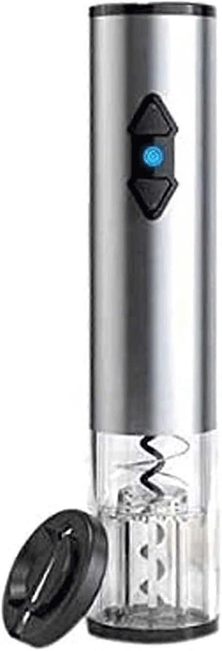 Electric Wine Bottle Opener with Foil Cutter, Battery Powered Cordless Automatic Corkscrew Kit