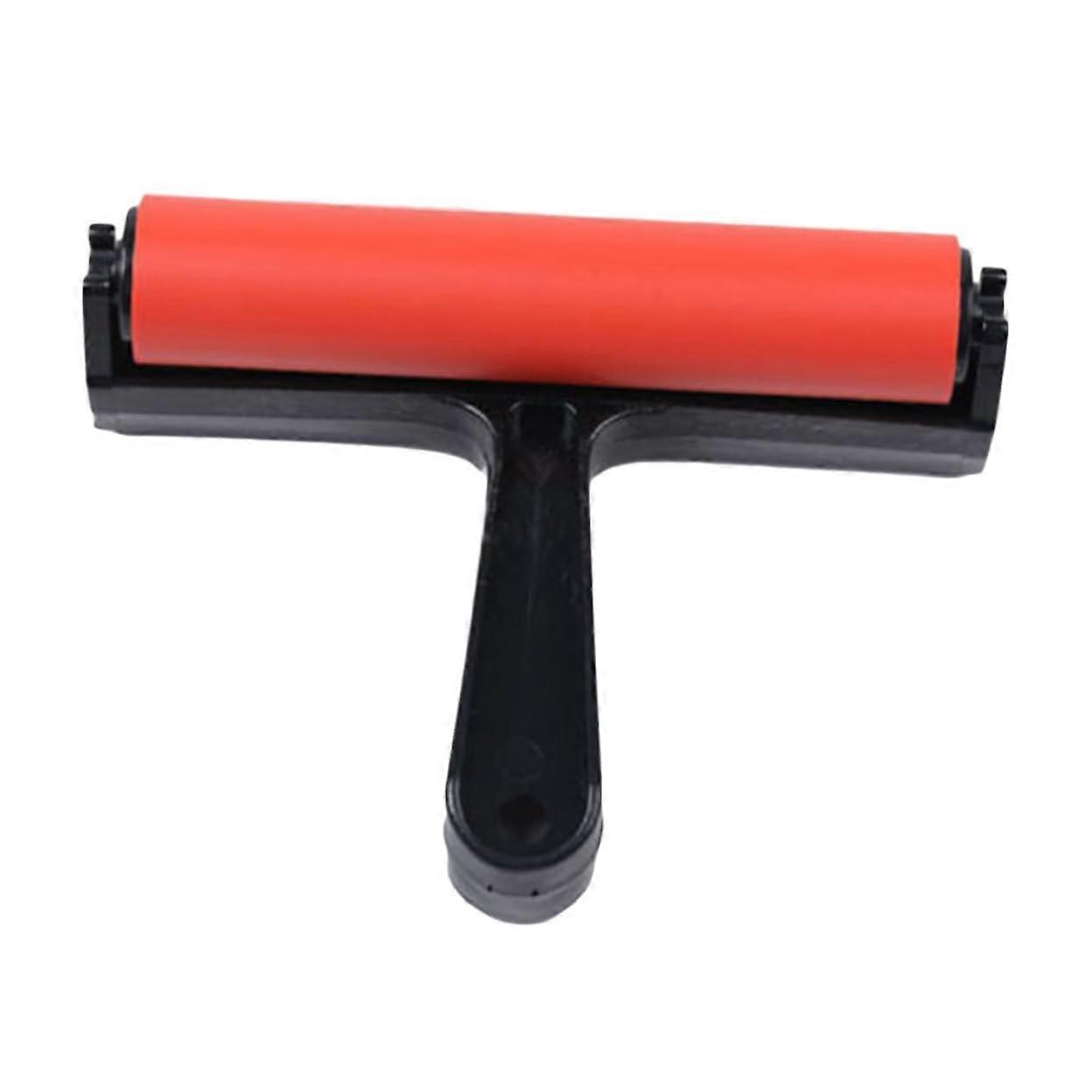 15CM Ink Roller for Printmaking and Crafts with Ergonomic Handle and Precise Glue Control