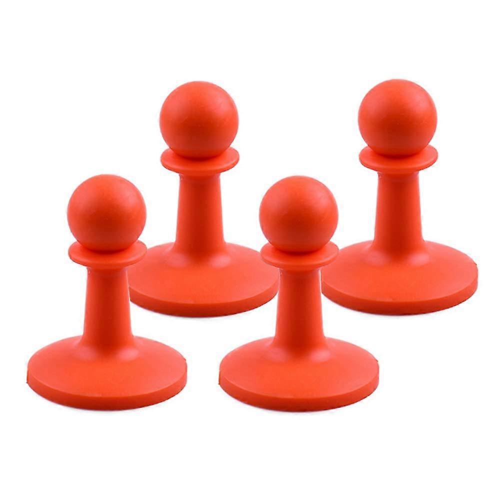 Canopy Protector Caps 4PCS TPR AntiStatic Waterproof Corrosion Resistant for Camping Stability