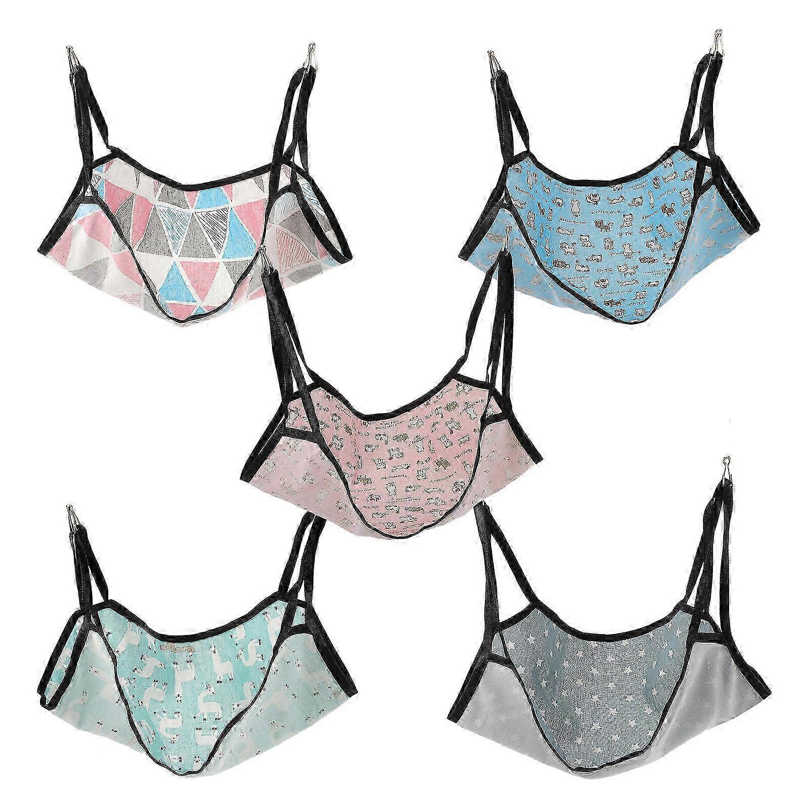 Cat Hanging Hammock Pet Hammock for Playing 5Pcs Assorted Color