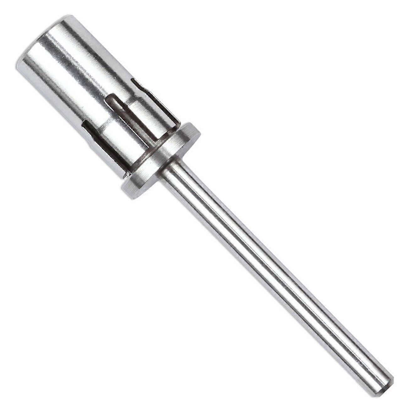 3/32 Inch Nail Drill Mandrel Bit for Sanding Bands, Easy Off Silver Bit with Secure Hold